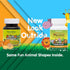 Natures Plus Animal Parade KidGreenz, Tropical Fruit Flavor - 90 Animal-Shaped, Chewable Tablets - Vegetarian, Gluten Free - 90 Servings