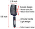 PERFEHAIR Natural Boar Bristle Hair Brush, Curved Vented Detangling Blow Dry Brush for All Hair Types
