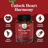 Red Yeast Rice with CoQ10 Supplement - Extra Strength 1200 mg Capsules for Heart Health, Vegan Non-GMO