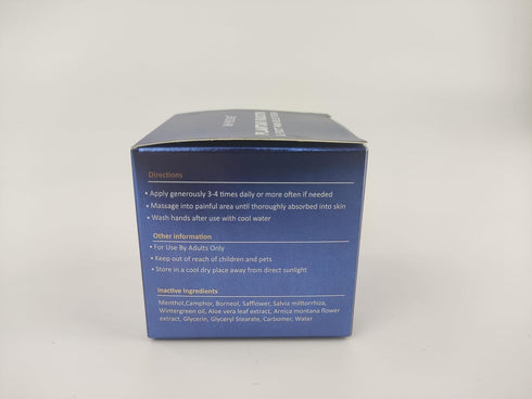 Plantar Fasciitis Relief Cream, Heel Pain Relief, Natural Herbal Formula for Heel Spurs - 1.7 OZ