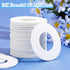 Mini Diffuser Refill Pads, Round Microfiber Aroma Pads for Oil Fan Humidifier, 24 Essential Aromatherapy Pads for Home