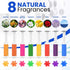 '-96 Flowers- Flower Toilet Gel Stamp, Toilet Fresheners Gel for Scented Freshness