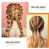 YGDZ Elastic Hair Bands, 600 Pcs Mini Hair Ties in 5 Colors, Elastic Hair Ties for Girls and Women