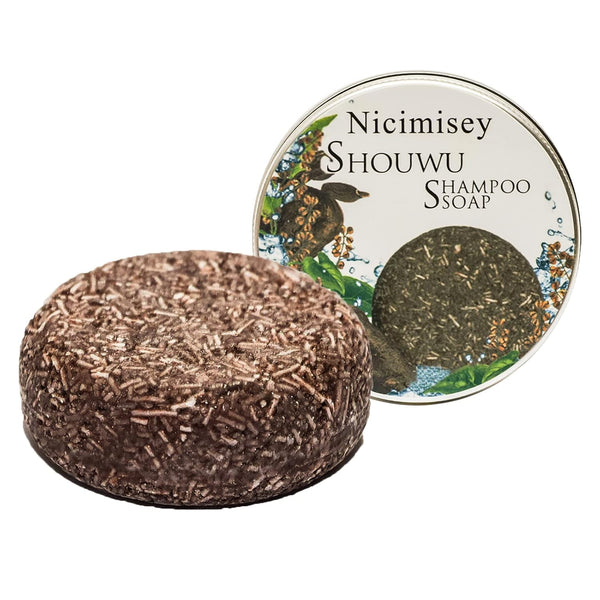 Solid Shampoo Bar for Natural Darkening, Hair Loss Treatment & Regrowth for Men & Women