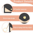 Mozeat Lens 2 Pack Packet 4.3 3 Inch Birth Control Pills Case Sleeve X PU Leather Wallet Pill Holder Privacy Protection