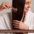hinbkenla 2 Pcs Wooden Scalp Massager,Loc Comb,Loc Brush for Dreads,Massage Comb,Wooden Massage Comb,Natural Sandalwood