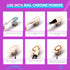 Makartt 3D Painting Gel, Clear Nail Gel for Nail Art, Chrome Nail Powder Micro 3D Sculpting Gel for DIY