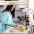 Yuomeaz 6 Sponge,2.3 4,3 Inches PCS Natural Loofah Dish * Loofah Kitchen Sponge,Eco Sponges Kitchen,Natural Sponges