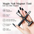 MIZHSE Nail Magnet Tool: 5 in 1 Magnetic for Cat Eye Nails, Multi-Function Magnet Stick for Nail Art Design