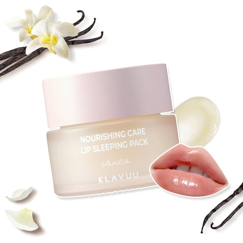 Klavuu Lip Mask Sleeping Pack, 0.7oz - Overnight Deep Hydrating Korean Lip Balm Treatment for Chapped Lips