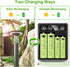 JJPOBYL 1.2V 650mAh, (12 Pack Ni-MH AAA Rechareable Batteries Solar Batteries for Outdoor Solar Lights, Garden
