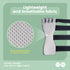 Radial Nerve Palsy Splint for Wrist Drop, Adjustable Static Fingers Fixation Brace for Crutch Palsy and Stroke Hand