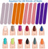 Mini Nail Files Bulk (400 Pcs), Double Sided Emery Board Nail File for Nature Nails, Manicure Tool Set Disposable Colorful Nail File for Home Salon Use Travel Size Men Women Kids Wood Board