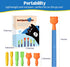 ronfnea 6 Oral Sensory Stimulation Kit with Soft Textured Heads for Speech Therapy & Feeding Support, Muscle Strength