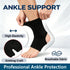 JUSDIQIR Compression Ankle Sleeve, Ankle Brace Compression Support Sleeve for Ankle Joint Pain, Injury Recovery