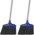 Kefanta 2 Pack Heavy Duty Broom, Indoor/Outdoor Commercial Brooms, Angle Broom 53 inches for Home, Kitchen, Office