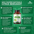 Zazzee Extra Strength Citrus Bergamot 25:1 Extract, 1200 mg, 40% Polyphenolic Flavanones, 150 Vegan Capsules, 30,000 mg