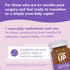 BariMelts The Step Up Once Daily Bariatric Multivitamin with Iron - 2 Month Supply (60 Caplets) - Sugar-Free - Post-Op Bariatric Vitamins