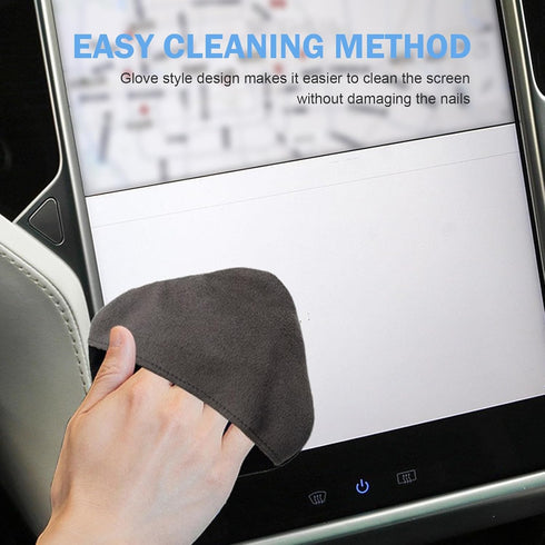 Yidcidu Car Screen Cleaner, Microfiber Dashboard Screen Cleaner Cloth, Soft & Absorbent Wipe for Car Dashboard