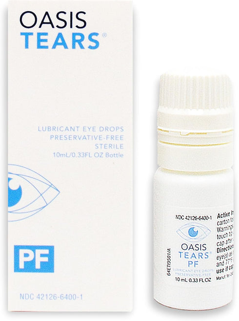 Oasis TEARS OT6400 PF Preservative-Free Lubricant Eye Drops Dry Eye Relief |