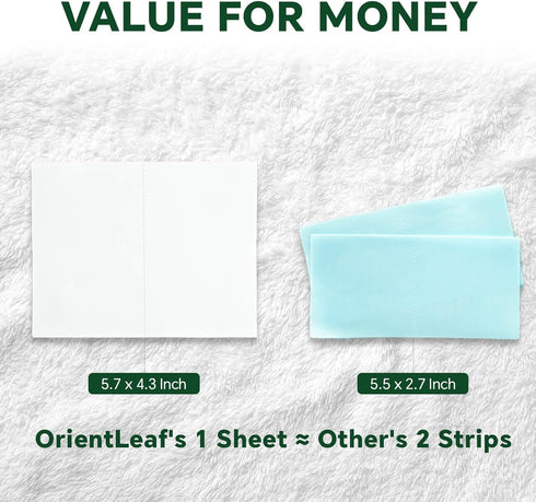 Laundry Detergent Sheets Fresh Scent, Eco-Friendly, Hypoallergenic, Powerful Cleaning, 80 Sheets, Up to 160 Loads