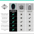 Dermasuri Deep Exfoliating Glove - 2 Pack Body Scrubber for Exfoliating & Dead Skin Removal, Korean Skincare