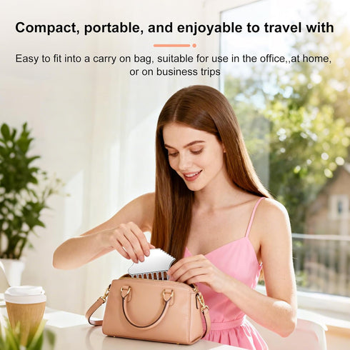 HUGJOG Metal Gua Sha Scalp Massage Tool - Multi-Edge Metal Head Massager & Scalp Scrubber, Portable Gua Sha Comb