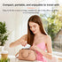 HUGJOG Metal Gua Sha Scalp Massage Tool - Multi-Edge Metal Head Massager & Scalp Scrubber, Portable Gua Sha Comb