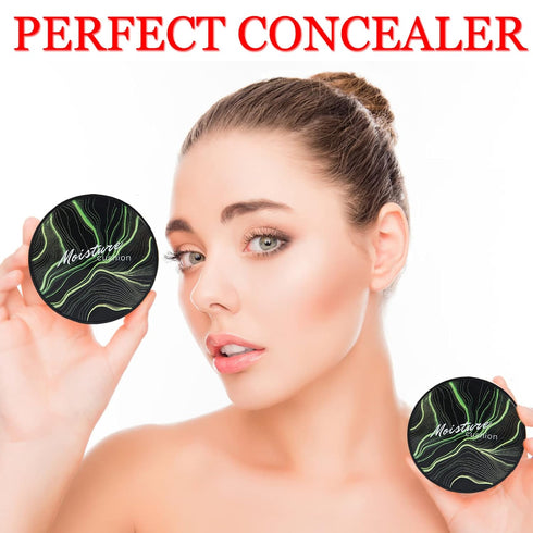 CAHIUYOA Mushroom Head Air Cushion CC Cream BB Cream, Full Coverage Foundation Makeup, Long Lasting Moisturize Matte