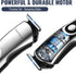 PRITECH Beard Trimmer for Men, 3 in 1 Hair Clippers Kit, Nose Hair Trimmer, Cordless Electric Hair Trimmer (Silver)