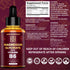Liquid Magnesium Glycinate Drops with Vitamin B6 - 500mg Magnesium & 100mg Vitamin B6 | Non-GMO, Gluten-Free | Stress