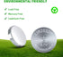 EEMB 3.7V Rechargeable 2032H Batteries LIR2032H Lithium-ion Coin Cell Button Batteries 70mAh, 4PACK for Car Remote