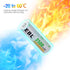 EBL AA Batteries, 10 Counts, 2500mAh, 1.2V High Performance, Precharged Ni-MH Rechargeable