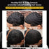 Natural Wave Pomade for Men, Strong Hold 360 Wave Training Hair Cream, Moisture and Control with Travel Size