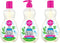 Dapple Baby Bottle and Dish Soap, Plant Based, Hypoallergenic, 16.9 Fl Oz (Pack of 3), 1 Pump Included