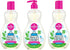 Dapple Baby Bottle and Dish Soap, Plant Based, Hypoallergenic, 16.9 Fl Oz (Pack of 3), 1 Pump Included
