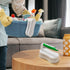 Pack 2 Amazer Scrub Brush for Cleaning Comfort Grip Shower Scrubber Stiff Bristles with Handle Heavy Duty Cleaner Brush