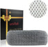 African Net Sponge, Authentic Real African Exfoliating Net Bath Sponge for Shower, Gray