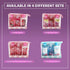 Bath & Body Care Travel Set - Home Spa Set with Shower Gel, Body Lotion, and Fragrance Mist, Valentines Day Gifts for
