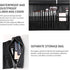 MSQ Makeup Brush Bag - Travel Makeup Brush Case, Portable Roll Up Brush Storage Bag for Makeup Brushes and Cosmetic