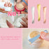 Metal Makeup Spatula Tool, Rose Gold, Silver, and Gold Colors for Skincare, Creams, and Masks