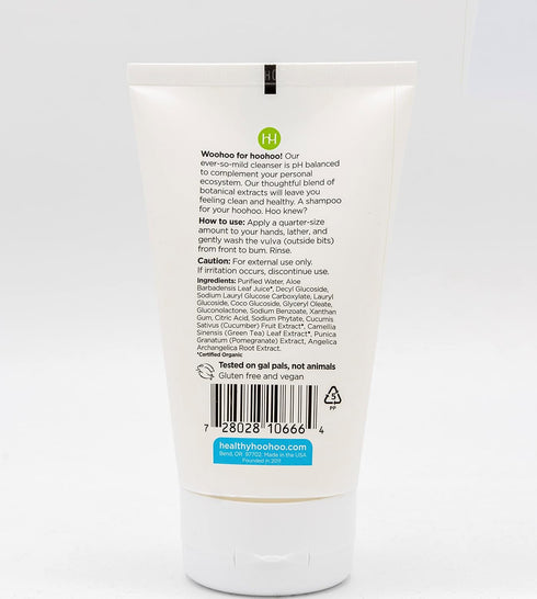 Gentle Feminine Wash for Women, pH Balanced Vulva Cleanser, Unscented Vaginal Soap, 4 fl oz