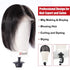 XTREND Poly Canvas Block Head for Making Head Weft/Wig, 21"-24'' Mannequin Head with Stand Set