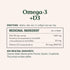 Omega-3 D3 1200mg D3 1000IU 90 Nature's Bounty + Fish Oil / Vitamin softgels