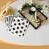 KMAKII 5 Pack Swedish Dishcloths - Black & White, Reusable Absorbent Sponge Cleaning Cloths for Kitchen and Counters