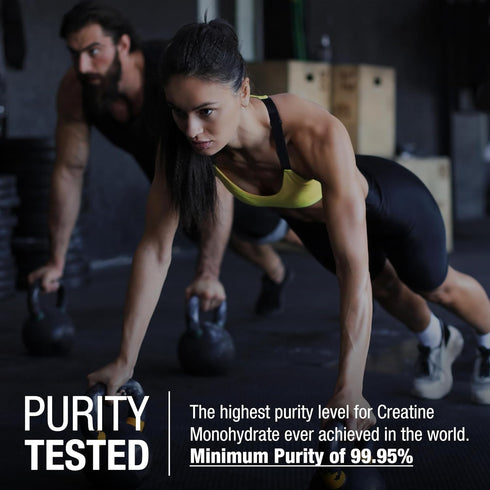 German Creatine - Pure Creapure Micronized Creatine Monohydrate Powder, 270g (54 Servings), 99.99% Purity