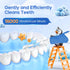 SEAGO Toddler Electric Toothbrushes, Ages 0-3 Years, with Smart Timer, 4 Replacement Brushheads