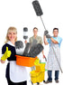 Microfiber Feather Duster with Extension Pole 30 to 100 inches, Reusable, Washable Dusters for Cleaning Ceiling Fans,