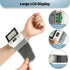 Wrist Accurate Automatic High Blood Pressure Monitor, Portable LCD Screen with Storage Case and Adjustable Cuff