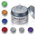 Unisex Hair Wax Color Dye Styling Cream Mud, Washable Temporary Pomade for Natural Hairstyle, Party Cosplay (Green)